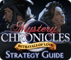 Mystery Chronicles: Betrayals of Love Strategy Guide ゲーム Mystery Chronicles: Betrayals of Love Strategy Guide ゲーム
