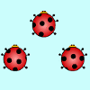 Ladybug Pair Up ゲーム